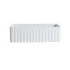 Fire clay Kitchen Sink Farmhouse Ceramic Sink 33 x 18 Inch For Kitchen,With Single Sink