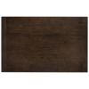 3 Pieces Farmhouse Rustic Wood Kitchen Dining Table Set with 2 Upholstered Benches